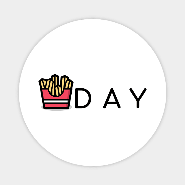 Fries Day Magnet by KitchenOfClothing